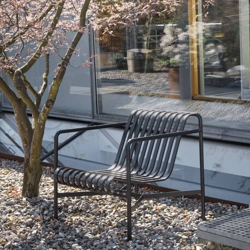 Lounge Sessel Palissade Hay / mit niedriger Rückenlehne - R & E