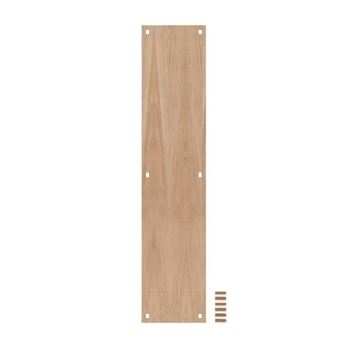 Accessoire / Etagère supplémentaire pour système Shelving System - L 162 x Prof. 35 cm - MOEBE - Chêne naturel - MDF placage chêne