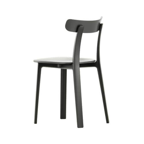APC Chair plastic material grey / Polypropylene - Vitra - Graphite grey - Tinted polypropylene