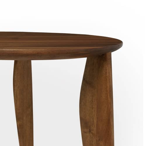 Feve Desk natural wood / 117 x 60 cm - Walnut - Ferm Living - Walnut - FSC-certified  soldid walnut