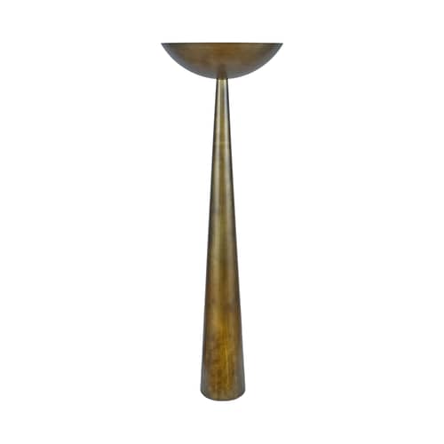 Olympe Floor lamp metal brown / Ø 52 cm - NV GALLERY - Patinated bronze - Iron
