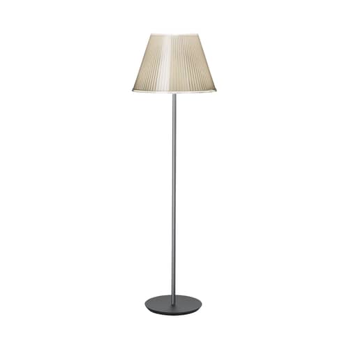 Lampadaire Choose   H 140 cm / Version halogène - Artemide - Beige / Halogène - Métal, Papier parchemin, Polycarbonate