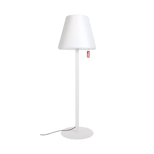 Outdoor-Stehleuchte Edison the giant metall plastikmaterial weiß / H 182 cm - LED - Fatboy - Weiß - Aluminium, Polyäthylen, Stahl