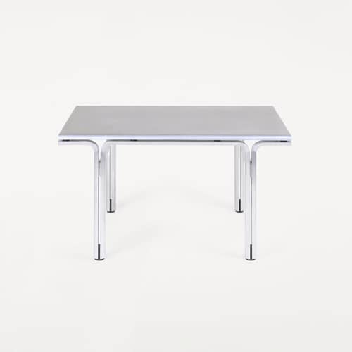 Table basse Union OUTDOOR métal / 60 x 45 cm - Frama  - Aluminium - Aluminium
