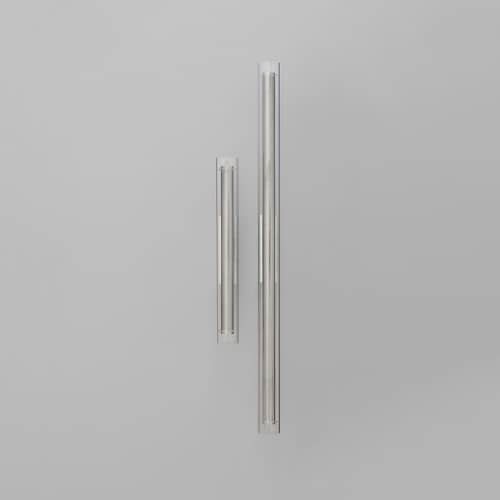 Applique Frame Big LED / H 100 cm - 101 COPENHAGEN - H 100 cm / Chromé - Aluminium chromé, Verre