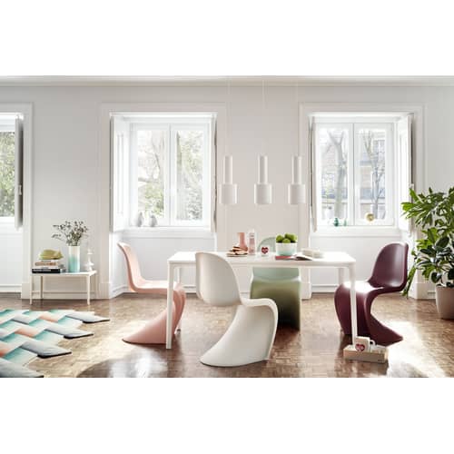 Chaise Panton Chair bordeaux / Polypropylène - Verner Panton, 1959 - Vitra - Bordeaux - Polypropylène teinté