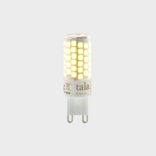 Dimmbare G9 LED-Lampe Capsule keramik weiß / 3,6 W (= 37 W) – Warmweiß - TALA - Mattiert - Keramik