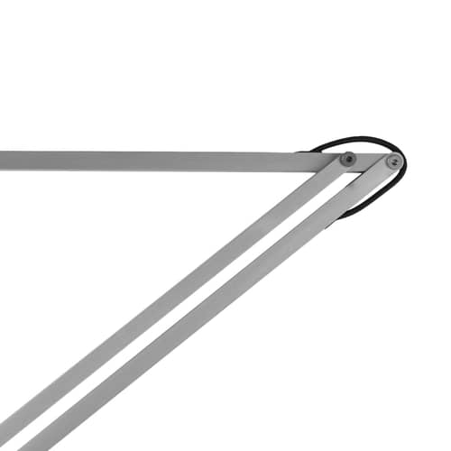 Lampe de table Type 75 métal argent / H 66 cm / Réédition 1930\' - Anglepoise - Argent - Acier, Aluminium, Fonte