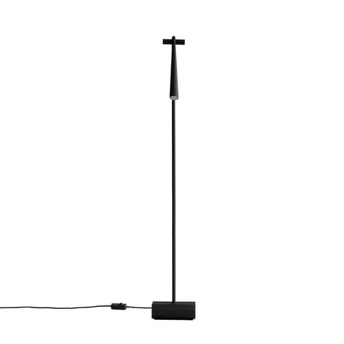 Lampadaire Snake / Orientable - 101 COPENHAGEN - Noir brûlé - Aluminium