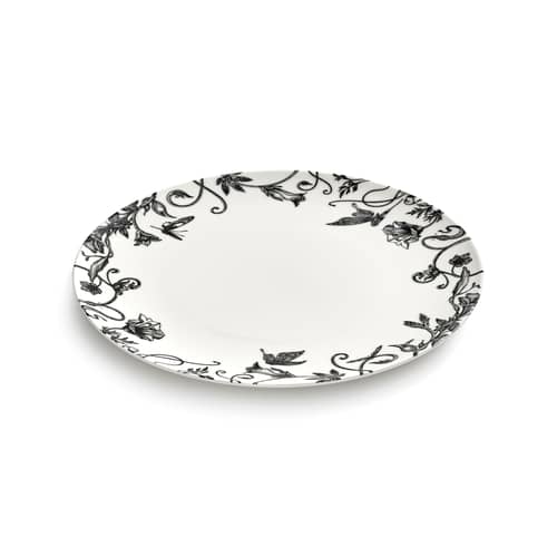 Set de 2 assiettes à dessert Unity - Floral fantasy / Ø 23,5 cm - Serax - Ø 23,5 cm - Porcelaine