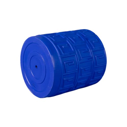 Magna Graecia - Greca Flowerpot ceramic blue / With saucer / Ø 30 x H 39 cm - Terracotta - Seletti - Cobalt blue - Terracotta