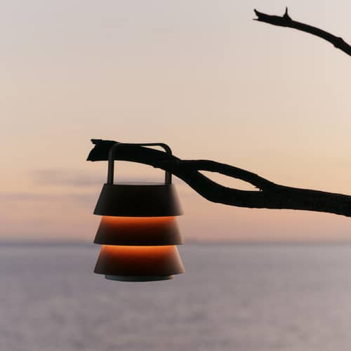 Lampe sans fil rechargeable Luver bois naturel - Ferm Living - Sapin Douglas - Sapin Douglas