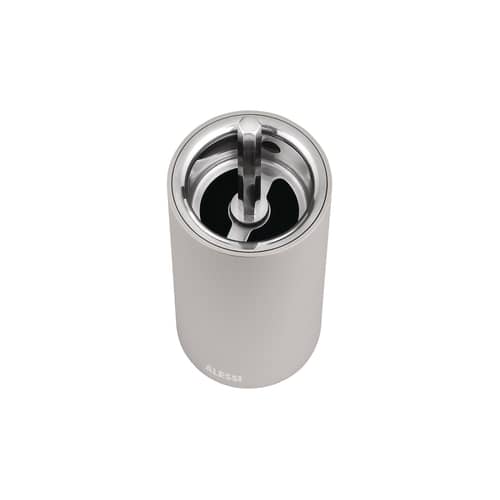 Moulin à épices KG01 métal noir - Alessi - Gris foncé - Aluminium