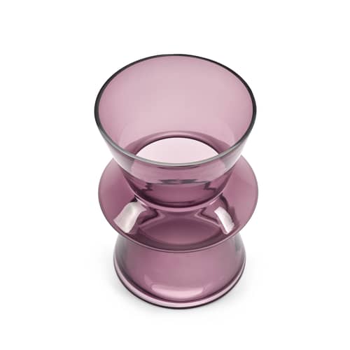 Vase Marie-Ann verre violet / Large - Ø 26.5 x H 39 cm - Serax - Violet - Verre