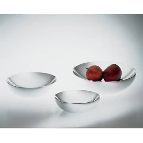 Coupe Double métal / Ø 32 cm - Alessi - Acier poli - Acier poli