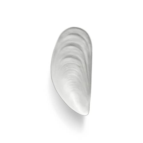Plat de service Marcel Medium / 30.5 x 14 cm - Serax - Blanc - Porcelaine émaillée