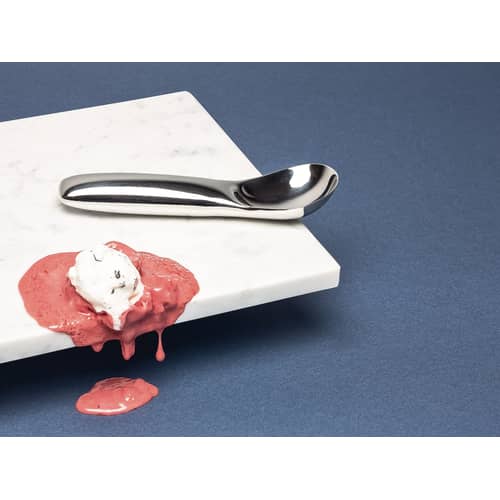 Cuillère à glace Koki métal - Alessi - Acier brillant - Acier inoxydable 18/10