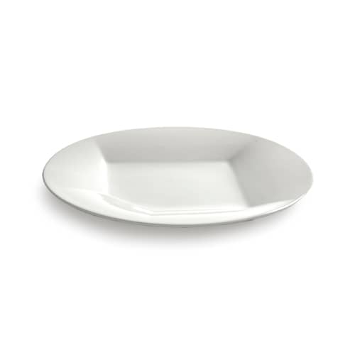 Dessertteller Silos 03 keramik weiß / Ø 24 cm – 2er-Set - Serax - Nr. 03 / Weiß - Porzellan