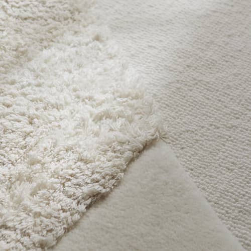 Tapis Mola beige / 288 x 209 cm - AYTM - Crème - Laine vierge, Viscose