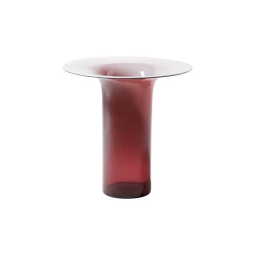 Vaso Silvan Alto vetro viola / Ø 37 x H 38 cm - CASSINA - Ametista classificata - vetro soffiato
