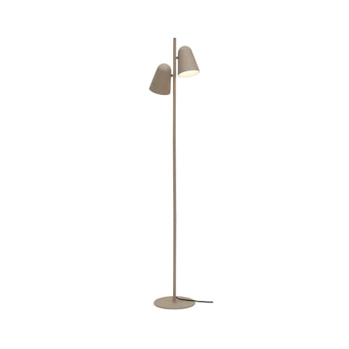 Stehleuchte Salamanca metall beige / 2 drehbare Spots - Metall - It\'s about Romi - Sandfarben - Stahl