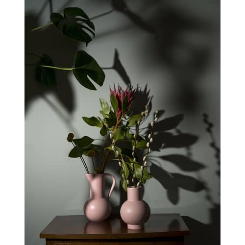 Carafe Strøm Large / H 28 cm - Céramique / Fait main - raawii - Blush Corail - Céramique