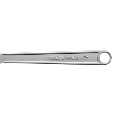 Set de couverts Conversational Objects / By Virgil Abloh - 4 couverts - Alessi - Acier mat - Acier inoxydable