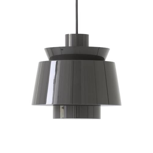 Pendelleuchte Utzon JU1 metall grau / Neuauflage 1947 - &tradition - Grau Steingrau - lackiertes Metall