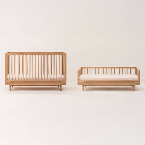 Armlehne pour lit bébé Pure holz natur / Set, das zu einem Kinderbett ausgebaut werden kann - NOBODINOZ - Armlehne: Set für das Kinderbett - massive Eiche