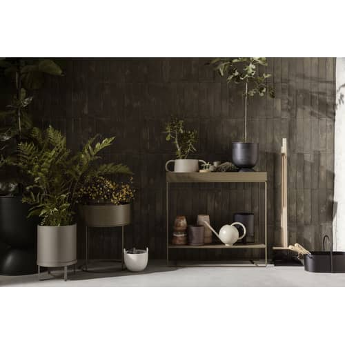 Panier Grib - Ferm Living - Noir - Métal thermolaqué