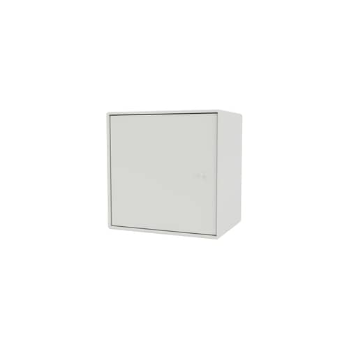 Rangement mural Montana Mini 1003 / Porte droite - 35 x 35 x P 25 cm - MONTANA - Nordic 09 - MDF laqué