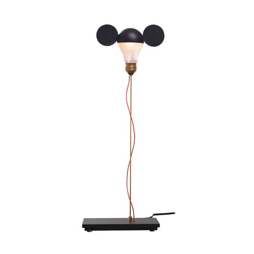 I Ricchi Poveri Toto Table lamp metal black H 53 cm - Ingo Maurer - Black - Brass, Steel