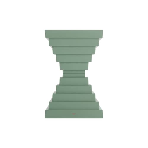 Tabouret Prince OhOh plastique vert / Philippe Starck - Kartell - Vert - Polypropylène recyclé