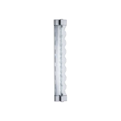 Frenesi LED Wall light glass transparent / H 74 cm - Fontana Arte - Transparent & Metal - Glass, Metal