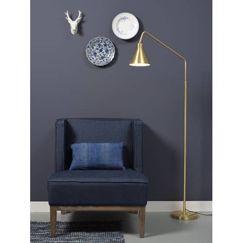 Lampadaire Lyon   / Orientable & pivotant - It\'s about Romi - Or - Fer
