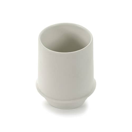 Set de 2 mugs Dune / By Kelly Wearstle - Ø 9 x H 11,5 cm - Serax - Blanc Albâtre - Porcelaine
