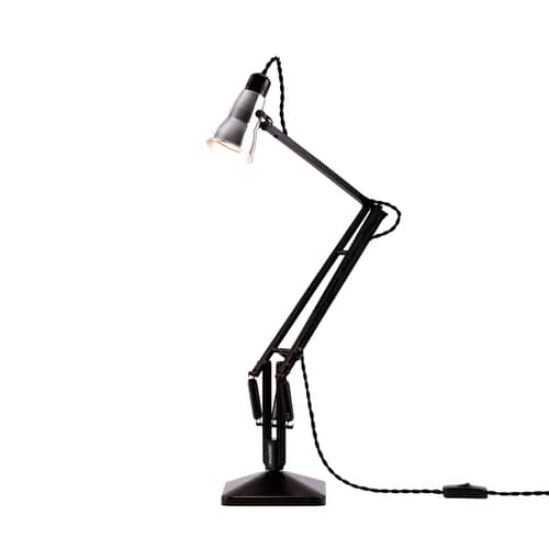 Tischleuchte Original 315 metall silber / Ausgabe Navigation – Neuauflage 1940 - Anglepoise - Poliertes Aluminium & Schwarz mattiert - Aluminium, Gusseisen, Stahl
