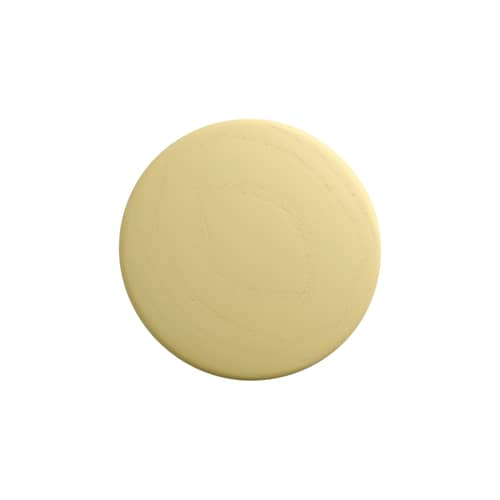 Patère The Dots Wood Small bois jaune / Ø 9 cm - Muuto - Jaune-beige - Frêne teinté
