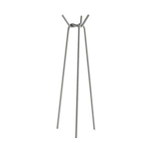 Portemanteau sur pied Knit / H 161 cm - Hay - Gris - Acier laqué