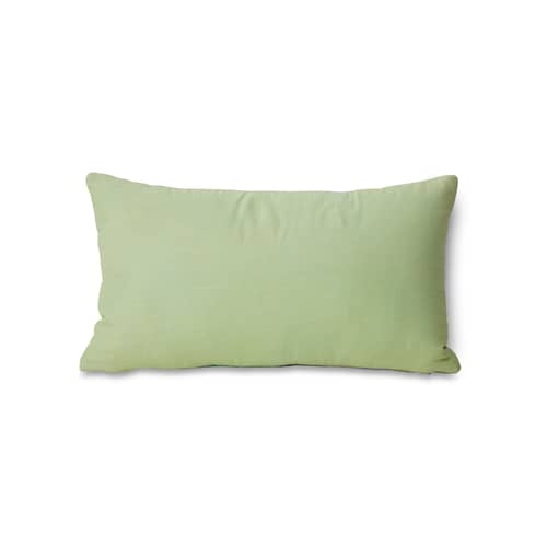 Coussin Watercolours multicolore / 50 x 30 cm - HK LIVING - Multicolore - Coton, Lin