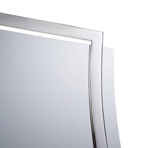 Miroir à poser Qua A6 métal / L 12.9 x H 17 cm - BANG - Miroir - Acier inoxydable