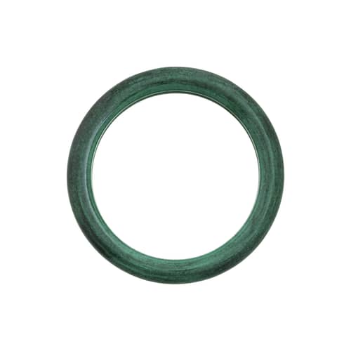 Miroir mural Duplum céramique vert / Ø 48,3 cm - raawii - Jade electric (émail réactif) - Céramique émaillée, Verre