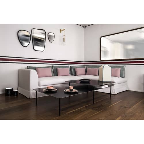 Miroir mural Ovo Medium bois naturel / 57 x 75 cm - Noyer - Maison Sarah Lavoine - Noyer - Noyer