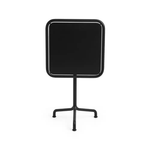 quadratischer Tisch Deville metall schwarz / 55 x 55 cm - Hay - Anthrazit - 