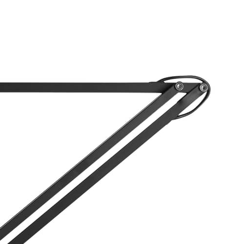 Type 75 Table lamp metal black / H 66 cm - Anglepoise - Jet black - Aluminium, Cast iron, Steel