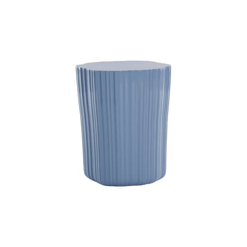 Beistelltisch Corteza plastikmaterial blau / 36 x 38 x H 48 cm - Kartell - Flieder - Recyceltes Polyethylen