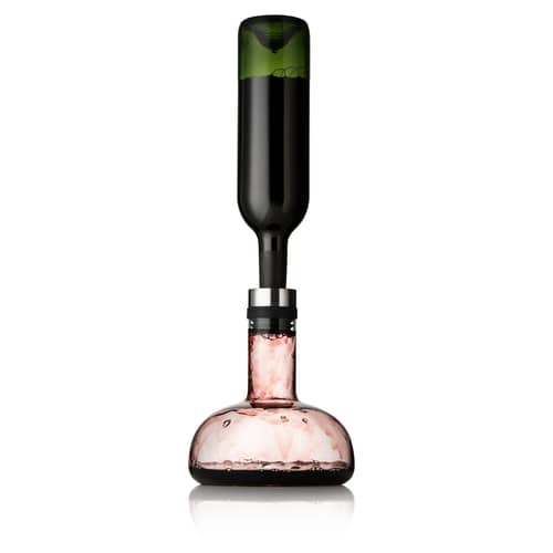 Decantatore New Norm vetro materiale plastico trasparente / 1 L - Audo Copenhagen - Trasparente - Acciaio inossidabile, Silicone, Vetro