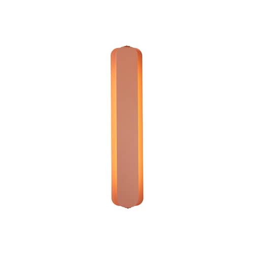 Volta Wall light metal pink / L 60 cm - ATELIER DOBRA - Old rose - Powder coated steel