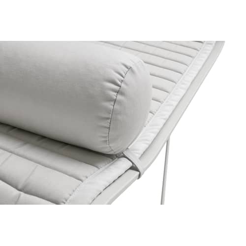 Accessoire / Coussin appui-tête pour transat Palissade - Hay - Gris clair - Mousse, Toile oléfine