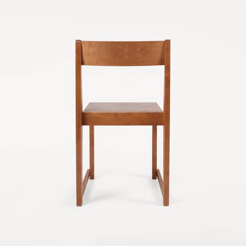 Chaise empilable Chair 01 bois naturel - Frama  - Marron chaud - Bouleau massif, Contreplaqué de bouleau